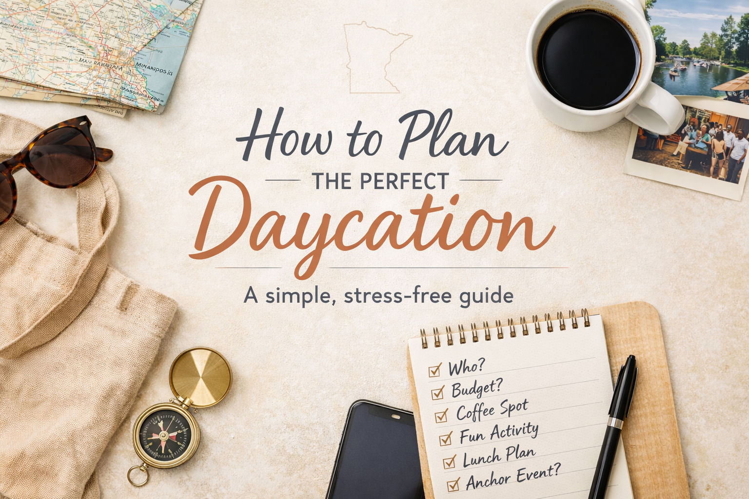How to Plan the Perfect Daycation (Yes, Even This Week!)